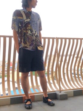 「浮世絵」｜Shinya  Inoueさん（メンズ・174cm）の夏コーディネート