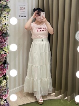 「ブルべ夏」｜kanaさん（レディース・153cm）の春コーディネート