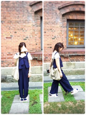 おかゆちゃんさん（レディース・151cm）の夏コーディネート