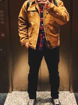 PiGuさん（メンズ・170cm）の冬コーディネート