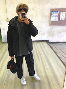 わたさんさん（メンズ・175cm）の冬コーディネート