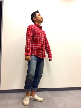 「DPSR（デニムピープルズリパブリック）のアイテム（パンツ）」を使った、50歳からのオシャレおじさんさん（メンズ・170cm）の夏コーディネート