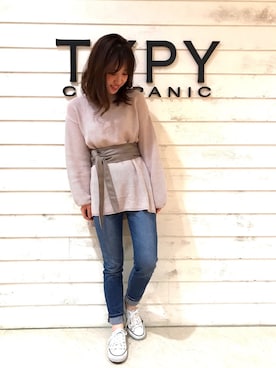 Ayumiさん（レディース・159cm）の春コーディネート