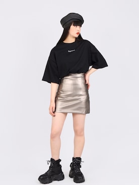 「Figments（フィグメンツ）のアイテム（帽子）」を使った、Figments_officialさん（レディース・164cm）の春コーディネート