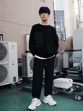 Figments_officialさん（メンズ・180cm）の秋コーディネート