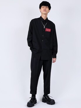 「Figments（フィグメンツ）のアイテム（アクセサリー）」を使った、Figments_officialさん（メンズ・180cm）の秋コーディネート