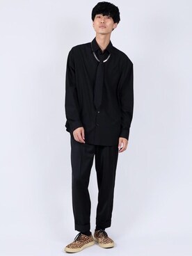 「Figments（フィグメンツ）のアイテム（アクセサリー）」を使った、Figments_officialさん（メンズ・180cm）の秋コーディネート