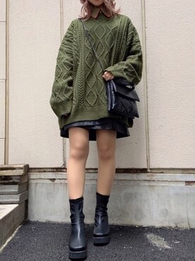 Figments_officialさん（レディース・151cm）の冬コーディネート