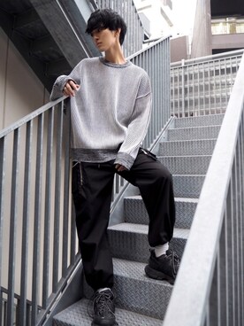 Figments_officialさん（メンズ・180cm）の冬コーディネート