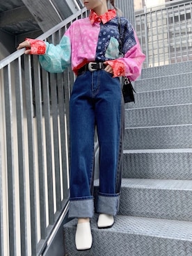 Figments_officialさん（レディース・163cm）の春コーディネート