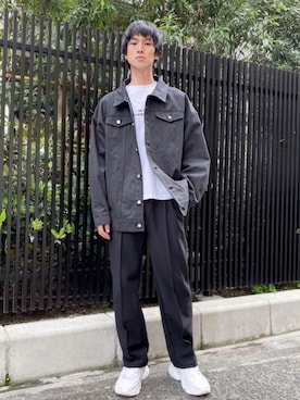 「Figments（フィグメンツ）のアイテム（その他アウター）」を使った、Figments_officialさん（メンズ・180cm）の春コーディネート