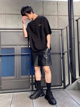 「Figments（フィグメンツ）のアイテム（アクセサリー）」を使った、Figments_officialさん（メンズ・180cm）の春コーディネート