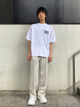 Figments_officialさん（メンズ・180cm）の夏コーディネート