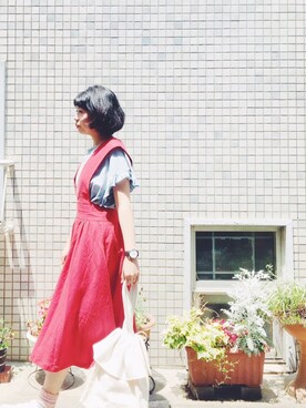 「cikolata（チコラータ）のアイテム」を使った、minimaさん（レディース・160cm）の春コーディネート