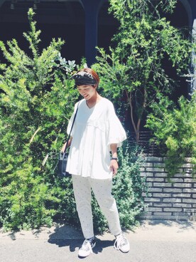 「cikolata（チコラータ）のアイテム」を使った、minimaさん（レディース・160cm）の春コーディネート