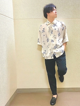 たすぽんさん（メンズ・158cm）の春コーディネート