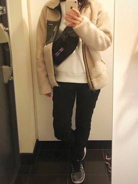 amioさん（レディース・161cm）の冬コーディネート