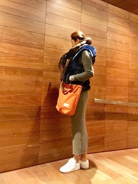 「Ron Herman（ロン ハーマン）のアイテム（その他アウター）」を使った、yuki.takuさん（レディース・166cm）の冬コーディネート