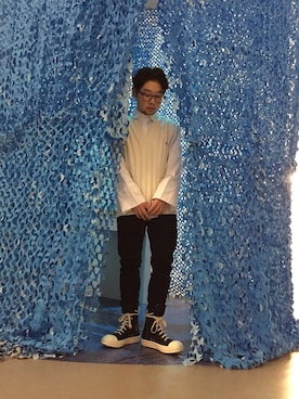 「RICK OWENS DRKSHDW」｜Natsukiさん（メンズ・160cm）の冬コーディネート