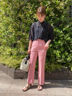 25sakiさん（レディース・158cm）の春コーディネート