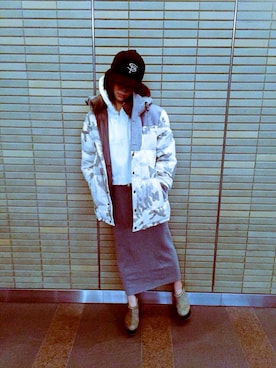 上原奈美さんのコーディネート