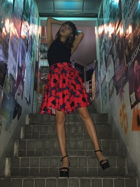 上原奈美さんのコーディネート