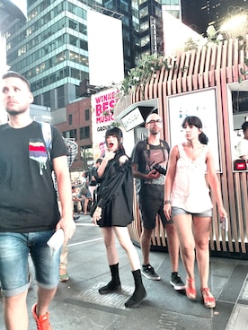 「Times square」｜Jill Hoさん（レディース・163cm）の秋コーディネート
