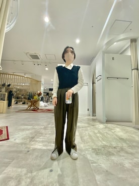 「FIKA（フィカ）のアイテム」を使った、shimaさん（レディース・157cm）の春コーディネート