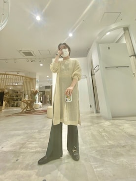 「Radiate（ラディエイト）のアイテム（パンツ）」を使った、shimaさん（レディース・157cm）の夏コーディネート