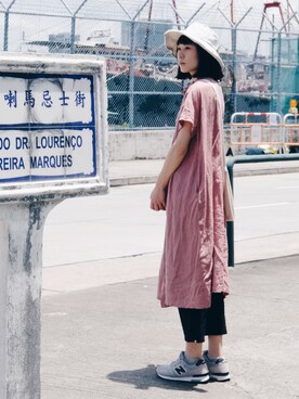 Nest Robe ネストローブ のワンピース ドレス ピンク系 を使った人気ファッションコーディネート Wear