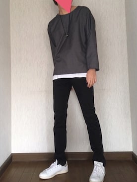 「URBAN RESEARCH Sonny Label（アーバンリサーチサニーレーベル）のアイテム（アクセサリー）」を使った、55さん（メンズ・184cm）の冬コーディネート