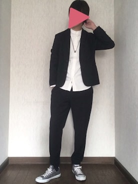 「URBAN RESEARCH Sonny Label（アーバンリサーチサニーレーベル）のアイテム（アクセサリー）」を使った、55さん（メンズ・184cm）の冬コーディネート