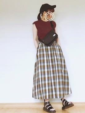 sc___dyさん（レディース・156cm）の夏コーディネート