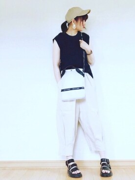 sc___dyさん（レディース・156cm）の夏コーディネート