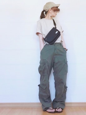 sc___dyさん（レディース・156cm）の夏コーディネート