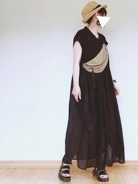 sc___dyさん（レディース・156cm）の夏コーディネート