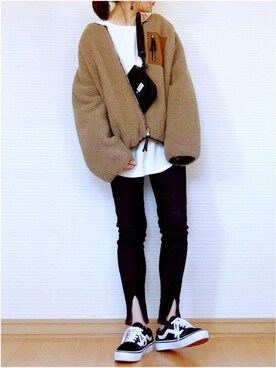 「oneway glamorous（ワンウェイグラマラス）のアイテム」を使った、sweet_candyさん（レディース・156cm）の秋コーディネート