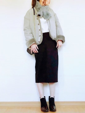 sc___dyさん(レディース・156cm)の冬コーディネート