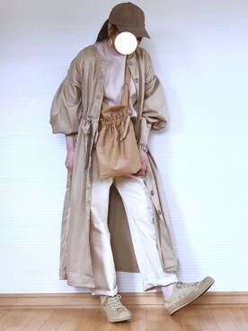 sc___dyさん（レディース・156cm）の春コーディネート