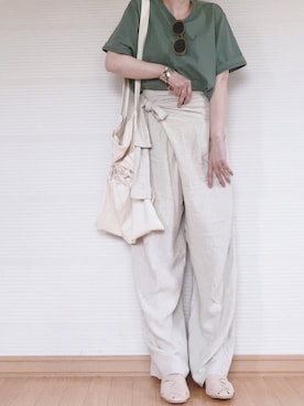 「petitcro」｜「アイテム（パンツ）」を使った、sc___dyさん（レディース・155cm）の夏コーディネート