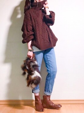 「petitcro」｜sweet_candyさん（レディース・156cm）の秋コーディネート