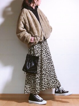 「リップスター」｜「アイテム（ブルゾン）」を使った、sweet_candyさん（レディース・156cm）の秋コーディネート