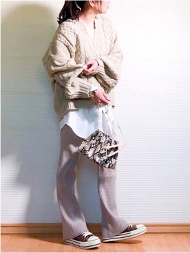 「petitcro」｜sweet_candyさん（レディース・156cm）の秋コーディネート