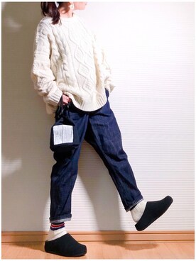 sc___dyさん（レディース・156cm）の冬コーディネート