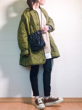 sc___dyさん(レディース・156cm)の冬コーディネート