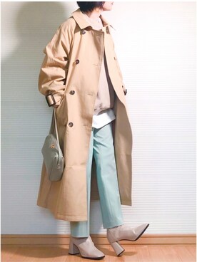 「アントマリーズ」｜「アイテム（スウェット）」を使った、sc___dyさん（レディース・156cm）の冬コーディネート