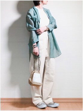 「ペールトーン」｜「アイテム（オールインワン・サロペット）」を使った、sweet_candyさん（レディース・156cm）の春コーディネート