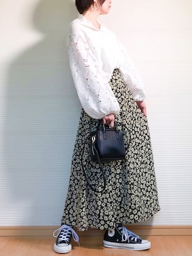 「ゴールディ」｜sc___dyさん（レディース・156cm）の春コーディネート
