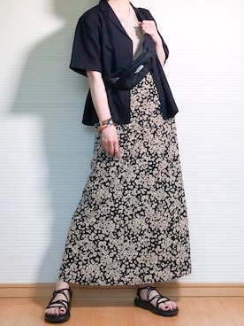 sc___dyさん（レディース・156cm）の夏コーディネート