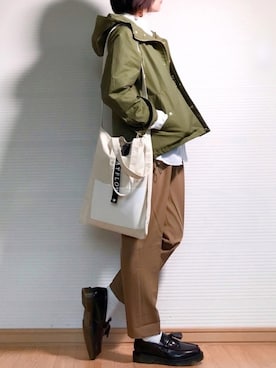 「URBAN RESEARCH（アーバンリサーチ）のアイテム（ブルゾン）」を使った、sweet_candyさん（レディース・156cm）の春コーディネート